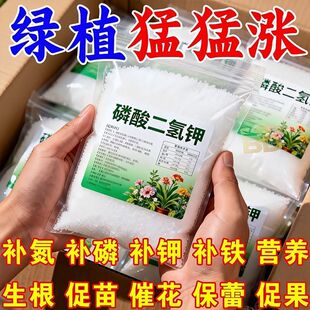 磷酸二氢钾花肥肥料养花专用叶面肥家用花卉植物促花通用氮肥