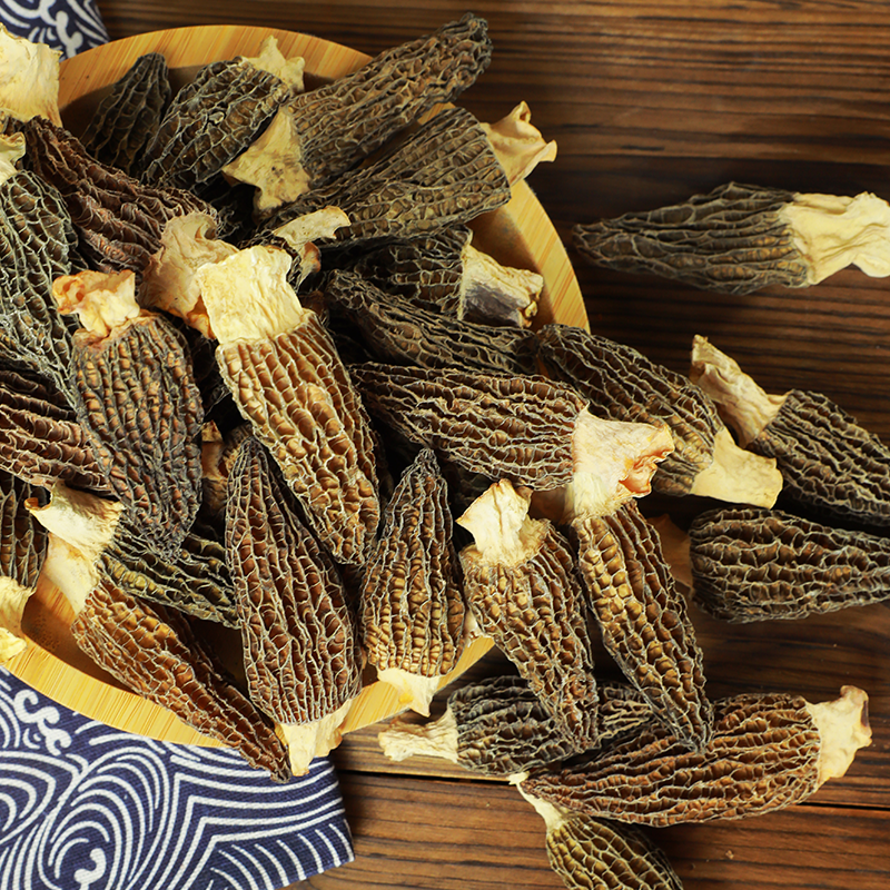 羊肚菌5-8cm干货精选500g羊肚菌菇煲汤食材送礼长辈特产滋补养生