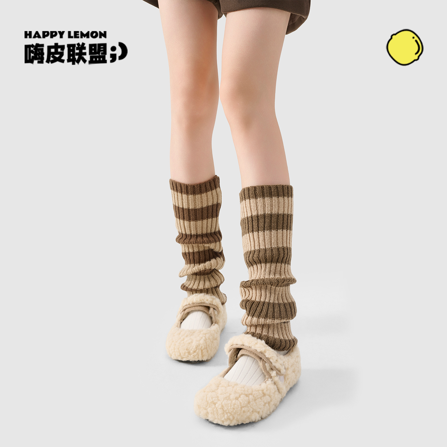 happylemon春秋袜套女生百搭
