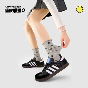 爆款 芭蕾风中筒袜2025新款 长袜miu系堆堆袜 薄款 木耳边袜子女夏季