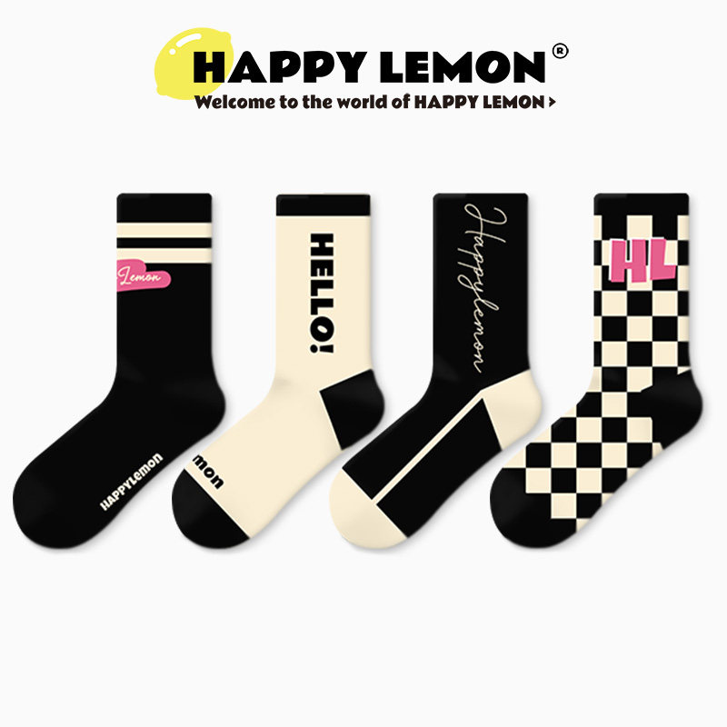 配鲨鱼裤袜子女中筒袜秋冬款ins潮外穿设计感春秋袜2025新款爆款,女士内衣/男士内衣/家居服,中筒袜,淘宝优惠券,粉丝福利购,淘宝优惠卷