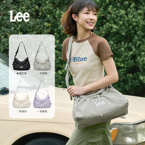 Lee官方正品云朵包户外轻便斜挎