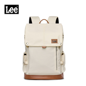 Lee双肩包男休闲大容量商务旅行包16寸电脑背包高中大学生书包女