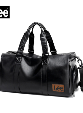 Lee运动健身包干湿分离男短途旅行包斜挎包大容量出差登机手提包