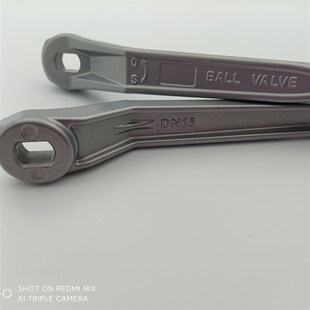 天然气阀门开关手柄把手扳手扁孔方孔dn25 32 40 50 65 80 100