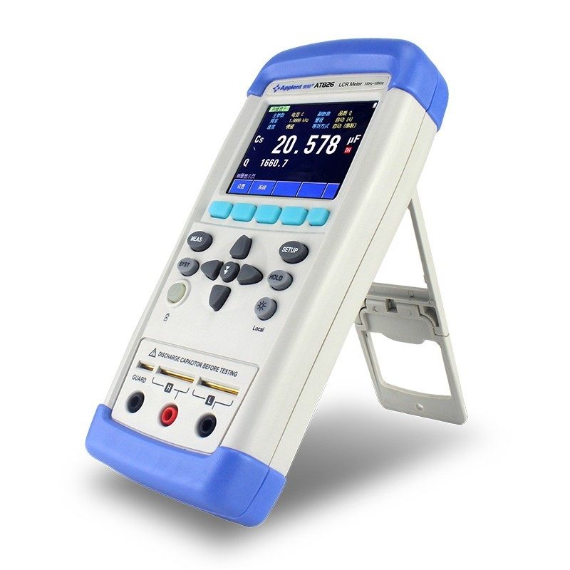 安柏AT825/AT826/AT827手持式LCR数字电桥测试仪高精度