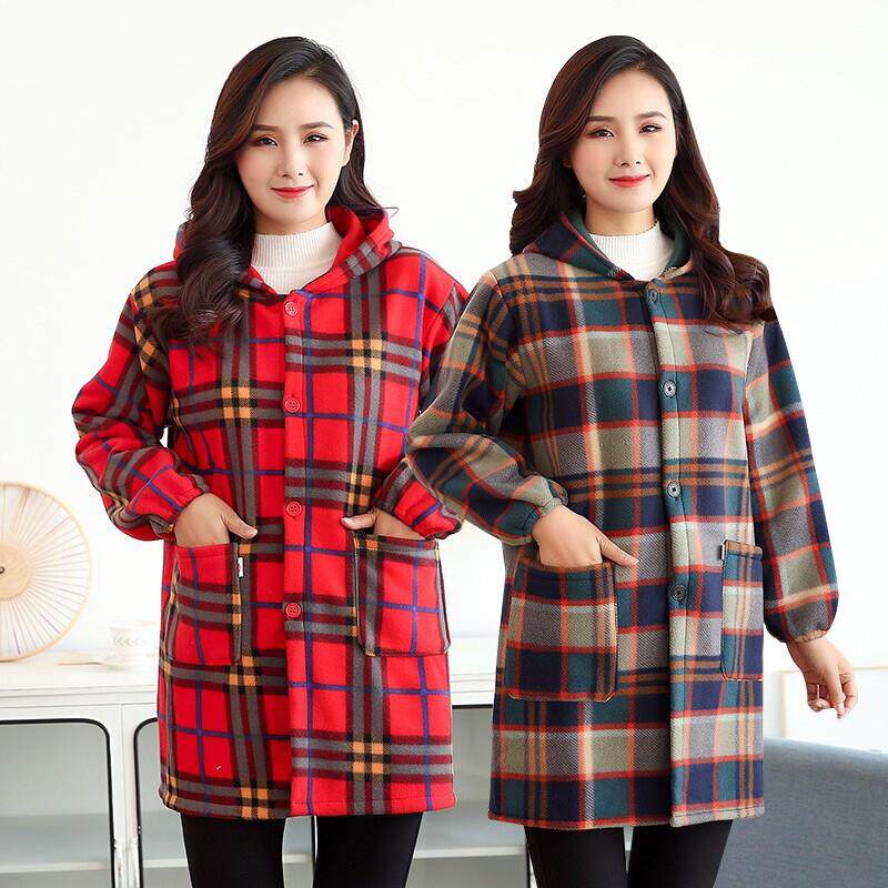 特别洋气好看的罩衣女防水防油时尚可外穿围裙上班专用年轻款加绒