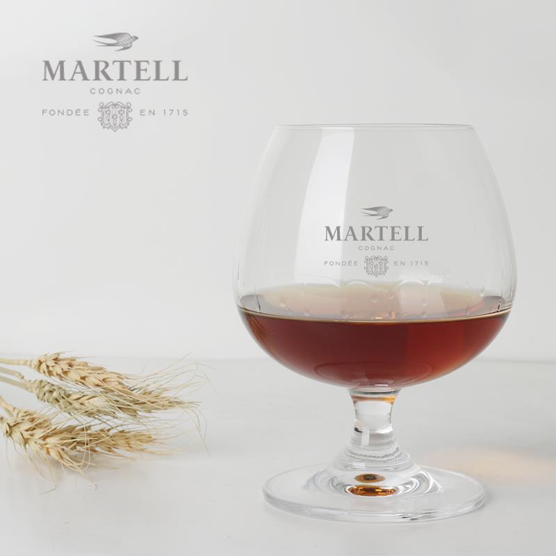 martell马爹利白兰地杯威士忌杯xo杯洋酒杯烈酒杯 高脚大肚干邑杯