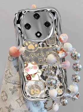 适用oppoa3手机壳PKA110电镀硅胶oppoa3pro保护套PJY110招财猫0pp0a3pr05g文字新年款opop全包边防摔vivo潮女