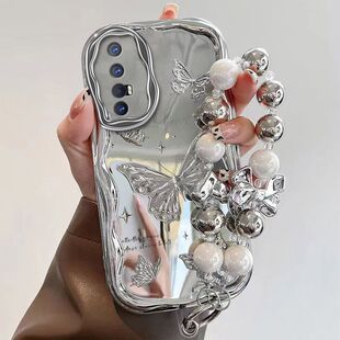 适用opporeno3pro手机壳PCRM00电镀硅胶软opreno3保护套pdcm00全包0pp0ren03元气版5g防摔高级小众pr0潮女opr