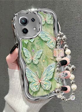 适用小米11手机壳m2011k2c新款女mi11pro保护套M2102J2SC全包xiaomi11青春版11lite防摔m2101k9c高级mi11le潮