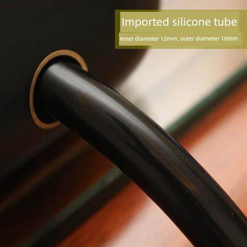 石板茶盘特大号排水管黑金石排水管茶海硅胶软管茶桌出水茶具