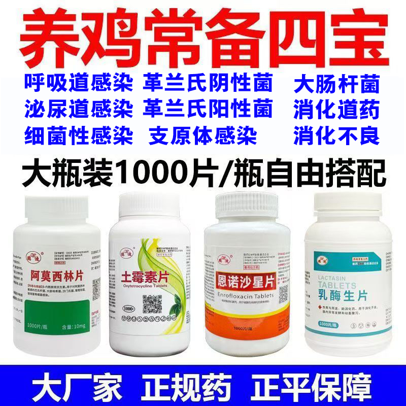 鸡药大全土霉素阿莫西林鸭鹅鸽子