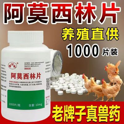 阿莫西林片兽用鸡药鸭养鸡专用药