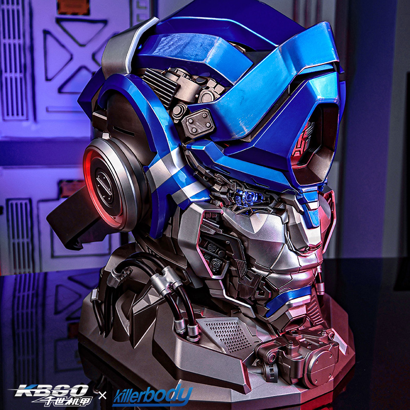 千世机甲可穿戴头盔变形金刚幻影