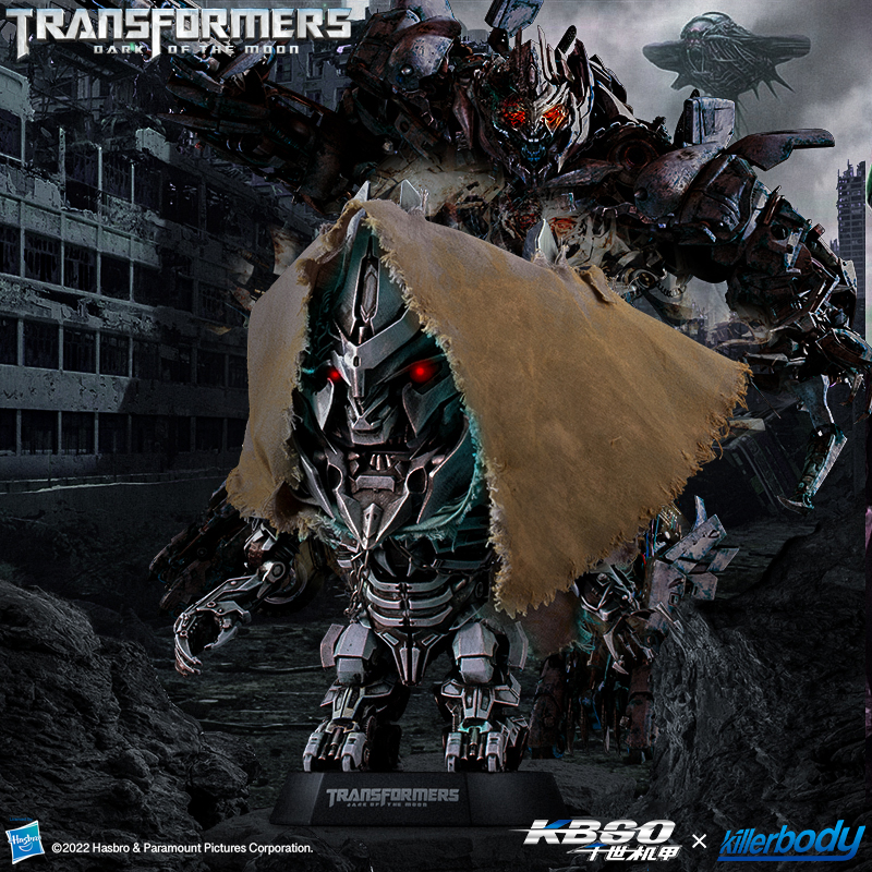 环球影城威震天关节可动手办摆件