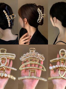 Hair clip female back spoon shark clip hair accessory发夹