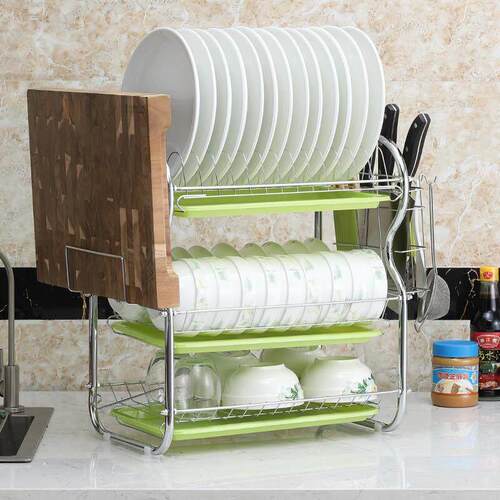dish drying rack storage kitchen cup holder organizer洗碗架