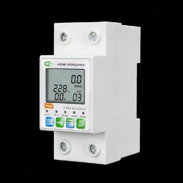 Tuya WiFi Smart Meter Power Monitor Smart Circuit Breaker