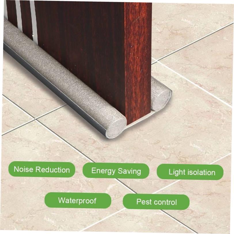 Foam Guard Door Bottom Sealing Strip Sound Proof Noise Reduc