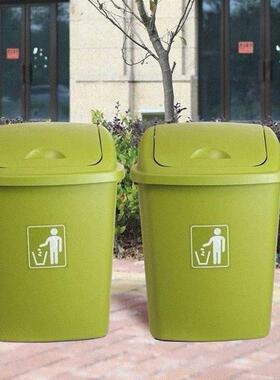 trash household outdoor plastic garbage can box thic