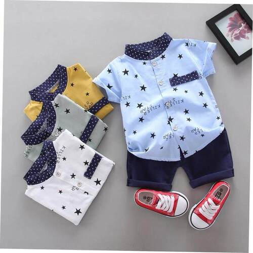 children Clothes T-shirt Shorts boy for Boys Set Baby Kids