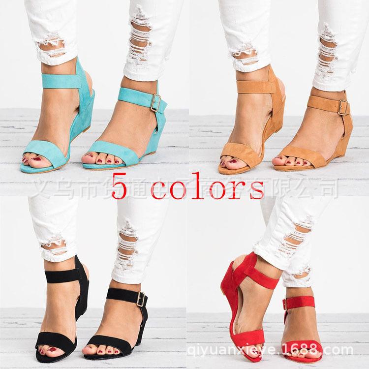 Women's Sandals Plus Size 34-43 Summer Flat Open toe Shoes