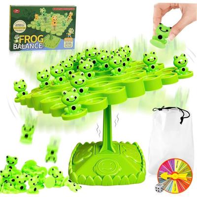 Frog Balance Board Game Two-Player Balanced Tree Desktop toy