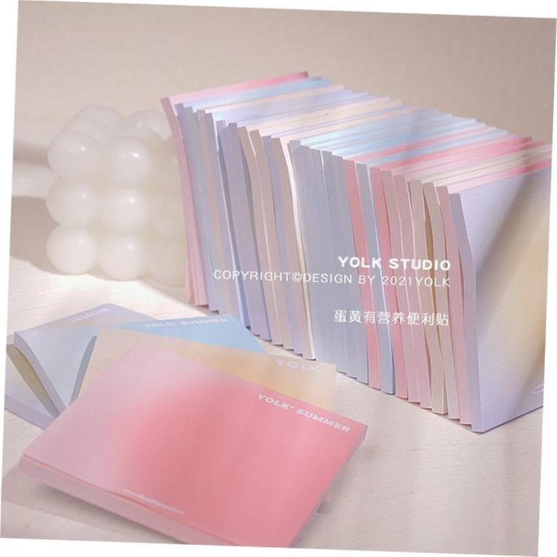 Oil painting sticky notes artistic little fresh note paper N