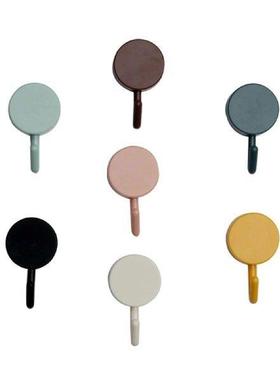 Self-Adhesive Hook No Drilling Macron Color Nordic Style