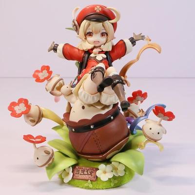 Genshin Impact Paimon Anime Figure Klee/Keqing/ Hu Tao Actio