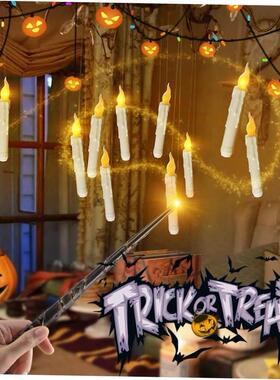 Magic Stick Candles Light UP Halloween LED Flameless Floatin