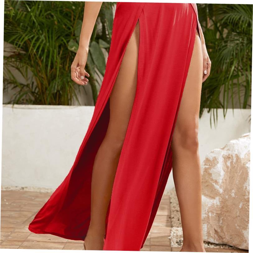 Sexy slit half length maxi dress正面开叉半身裙拖地长裙礼服女