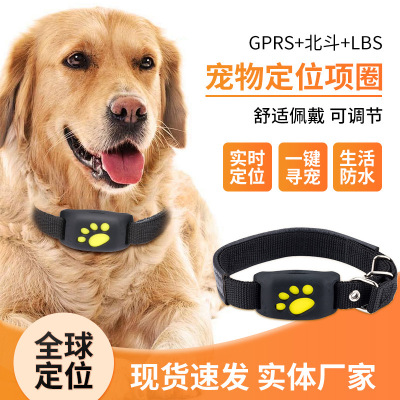跨境专供GPS宠物定位器猫猫狗狗定位神器全球跟踪定位防丢追踪器