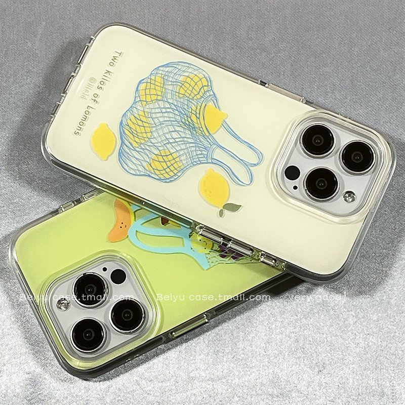 夏日可爱jellycat水果适用苹果16Promax手机壳少女心iphone15pro新款14小众14pro硅胶13防摔16pro高级感全包