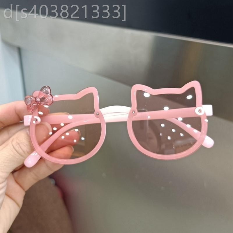 儿童专用太阳镜女童2025新款宝宝眼镜可爱超萌小女孩墨镜防紫外线