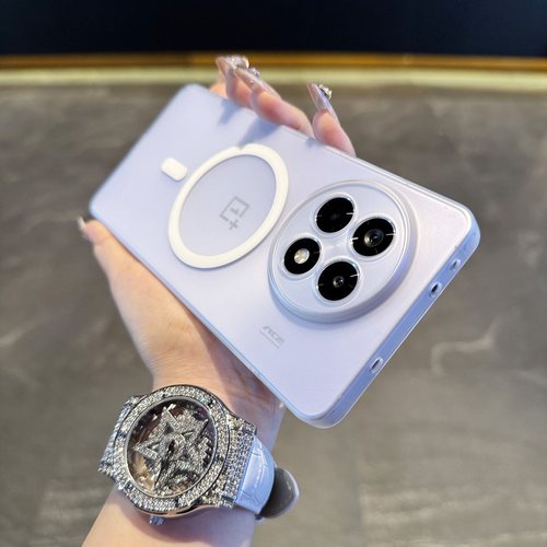 一加ACE5pro手机壳透明磁吸