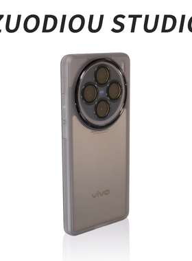 透黑色适用于vivox100手机壳新款全包轻薄硅胶x300高透自带镜头膜x200pro防滑简约ultra高级感s30promini防摔