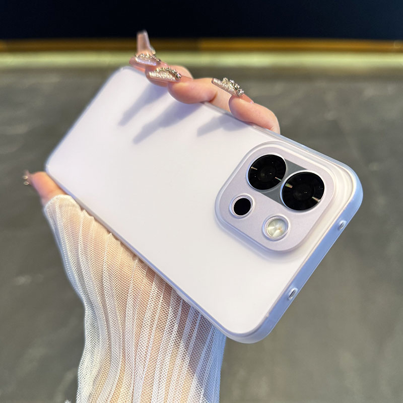 一加13T冰雾磨砂轻薄透明手机壳