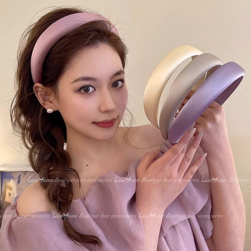 森系春夏~新款高颅顶头饰发箍女