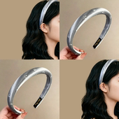 洋气头箍盘发器 清新时尚 镜花水月 简约小碎花细边发箍女2026新款