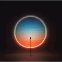 Морской атмосферный торшер с проектором для спальни