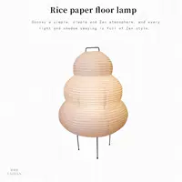 Японская настольная лампа для кровати для гостиной, торшер, изысканный стиль