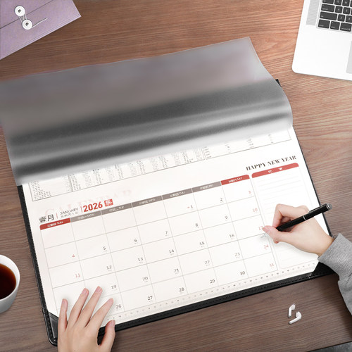 实用型办公记事日历桌面计划表