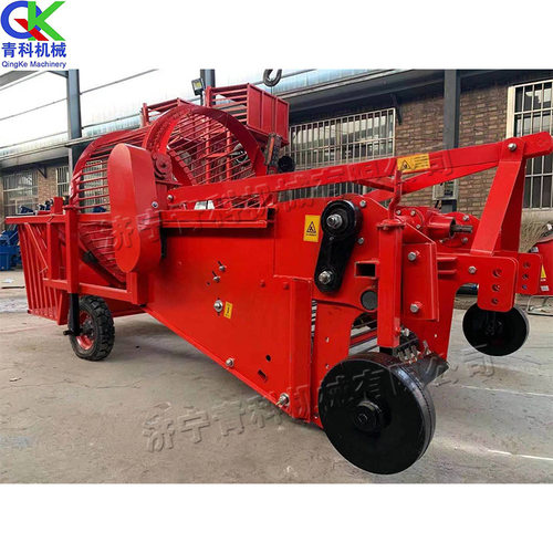 Plastic recycling machine 滚筒式农田拾膜机 秸秆根茎捡拾机