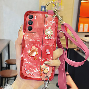 全包背带保护套液态腕带支架软壳简约 网红潮防摔超薄时尚 适用于vivoT1手机壳t1x新V2115A女款 幸运福袋个性