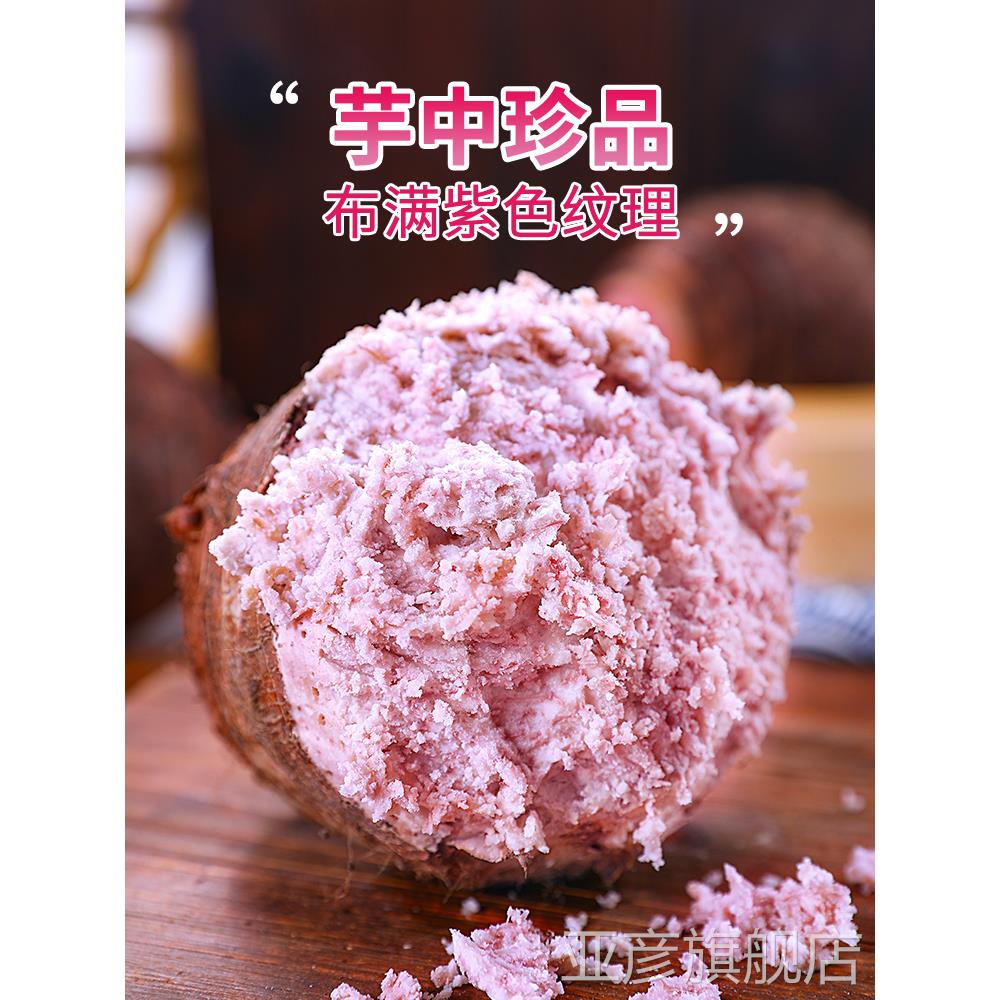 正宗广西荔浦新鲜芋头粉糯正宗小芋头大槟榔芋紫色香芋农家自种艿