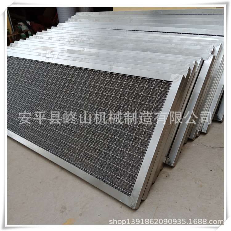 折板丝网除雾器 脱硫塔洗涤塔丝网除沫器 波纹初效过滤