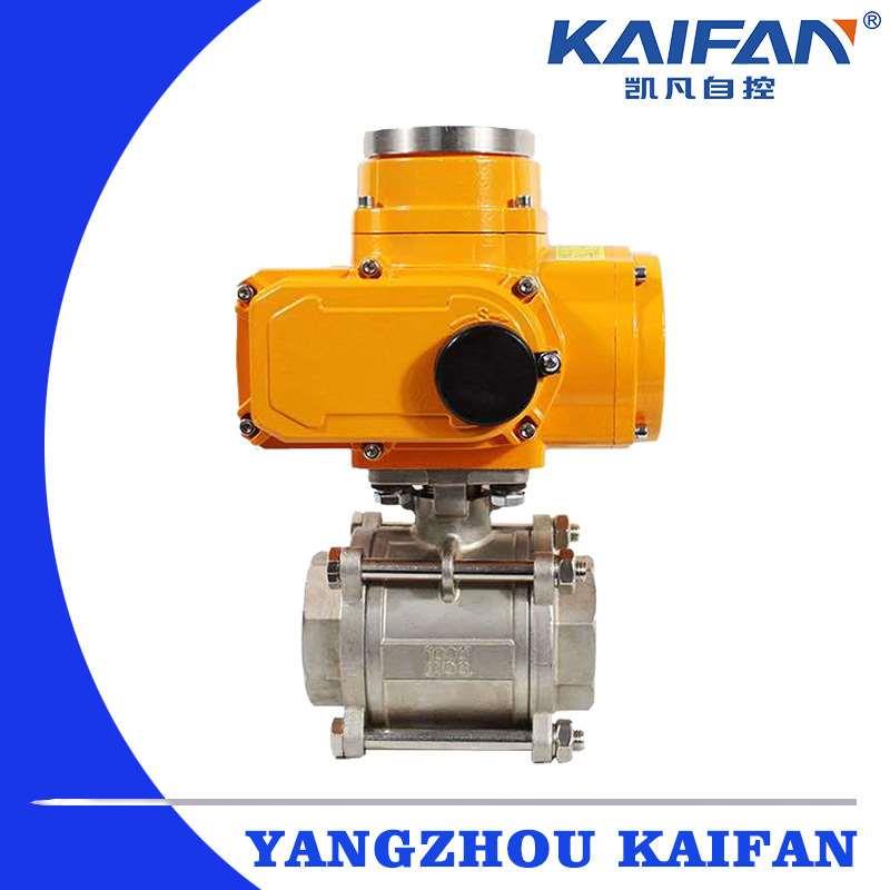 防爆型电动内螺纹球阀 Q911F-16PB不锈钢电动球阀 防爆电动阀门