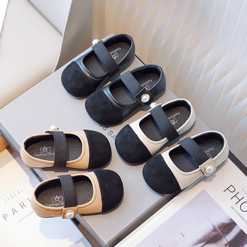 女童皮鞋小香风2025秋季